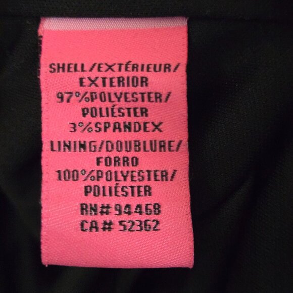 Betsey Johnson NWT Black Cap Sleeve Designer Sheath Dress LBD Size 2 - Picture 6 of 6